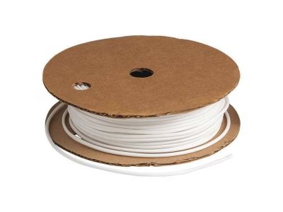 100 ft, 2:1 RATIO 1/8IN WHITE HEAT SHRINK - 100FT ROLL