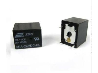 Songle SPDT, 24VDC, Relay, 20A, Replaces CMA51-S-DC24V-C, Omron, G8QN, 5LE-1-DC24, G5LE-14-CF-DC24, RM51-3011-85-1024