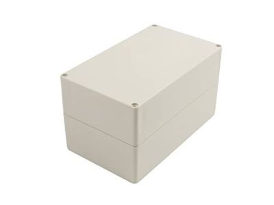 IP65 Weather Proof Sealed Chassis Box, Enclosure, with Lid. Polycarbonate ABS, Gray, 200x120x113mm