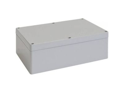 IP65 Weather Proof Sealed Chassis Box, Enclosure, with Lid. Polycarbonate ABS, Gray, 240x160x90mm