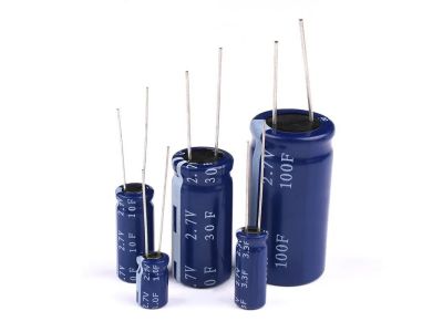 1F Farad 2.7V Super Capacitor, Dynacap Ultracapacitor, 8mm x12mm tall