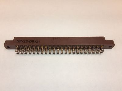 CARD EDGE CONNECTOR 44 Position .156 inch SOLDER EYELET DOUBLE READOUT