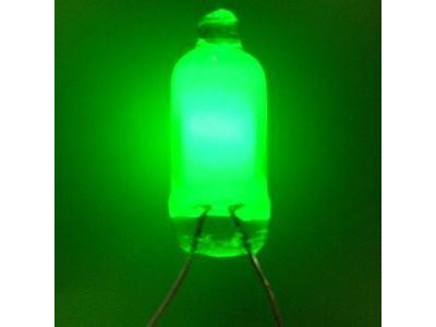 A1A LAMP NEON WIRE LEADS 65VAC NE2 LAMP, Use 100K 1/2w Resistor for 115VAC. 4x10mm Glass Size.