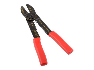 Ideal IA-2690 9-1/2 inch Insulated and Non-Insulated Terminal Crimp Crimping Stripping Striper Tool 22-10AWG