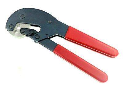 Hanlong Crimp Crimper Crimping Tool RG59, RG62, RG6, F Connector .255 inch .322 inch Hex Die Sizes, 278-243