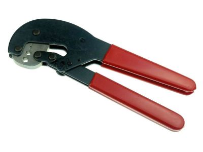 Hanlong Crimp Crimper Crimping Non Ratcheting Tool RG58, RG59, RG55, RG62, RG140, RG141, RG142, RG223, RG303, RG400, RF Connector .256 inch, .213 inch, .068 inch, Hex Die Sizes