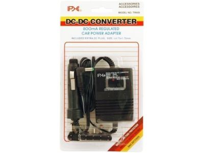 12VDC INPUT 1.5VDC, 3VDC, 4.5VDC, 6VDC, 7.5VDC, 9VDC, 12VDC OUTPUT 800MA DC TO DC CONVERTER POWER SUPPLY, RECOTON AD62