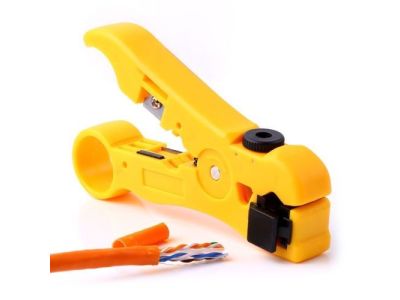 COMBINATION CAT6 Wire NETWORK and COAX Cable STRIPPER RG6, RG59
