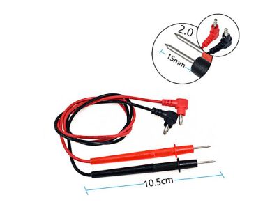 MULTIMETER TEST LEAD SET, 1000V 10A, Replaces Most Multimeter Leads