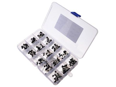 300pcs 15 Different TO-92 Transistor Kit