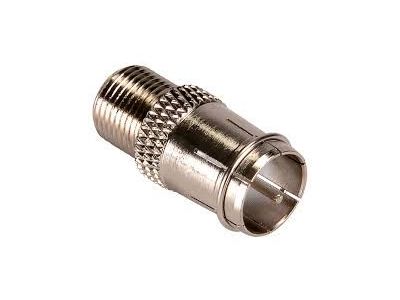 F PUSH ON ADAPTER FEMALE TO PUSH ON F MALE