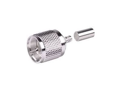 UHF MALE CRIMP RG59 CONNECTOR