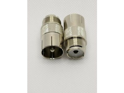 PL259 UHF Male to Female Push on Adapter
