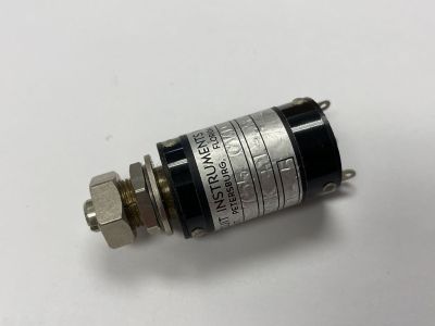 Circuit Instruments 5 Turn Precision Potentiometer 50K, Locking 1/4 inch Shaft, Screw Driver Adjust