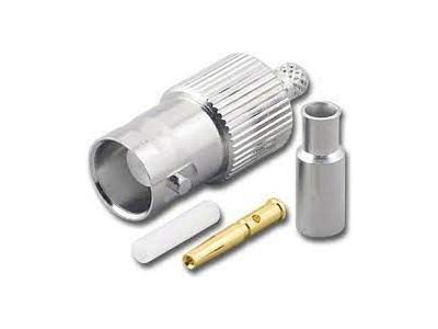 BNC FEMALE 3 PIECE CRIMP R174 RG316 BNC3128