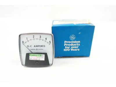 GE 0-5A DC AMP PANEL METER 2-3/4 inch Hole size, 512X70, D0-91