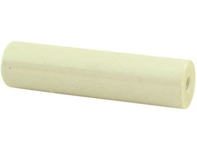 Round Ceramic Porcelain Insulator Standoff, 1 Inch x 4 Inches, 1/4-20 Threaded Holes, Cylinder Pillar