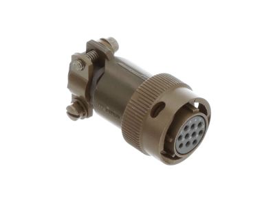 ITT CANNON CONNECTOR KPSE 10C, CONTACTS NOT INCLUDED, W14