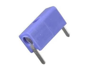 Purple PCB Test Point, Tip Jack, .4 Inch Wide, 105-0762-001