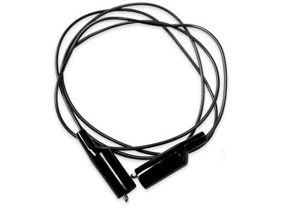Mueller Heavy Duty 14AWG 300V Alligator Test Lead, 2ft, Black