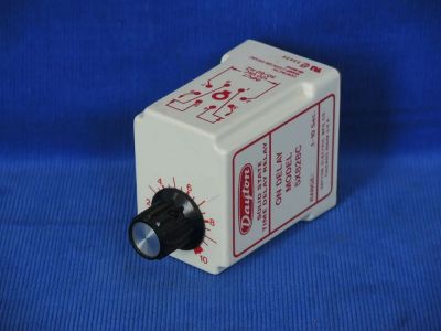 Dayton 5X828C Time Delay Relay, On Delay, Timing Range from .1-10 Seconds, W18