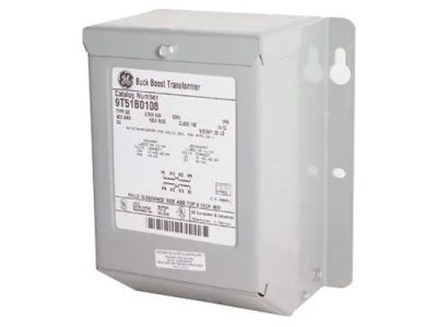 GE ABB Industrial Transformer 1500VA 240/480VAC Primary 120/240VAC 1Phase Secondary Enclosed