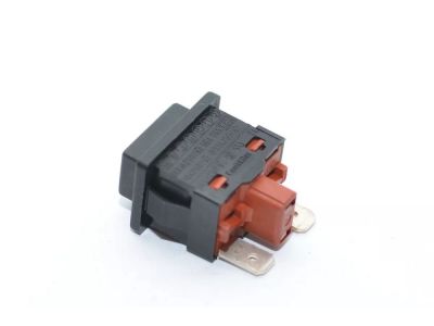 Kautt & Bux Type TL313, 6A/250V, Push Button Switch ON-OFF, Push on Push off, Snap in Switch SPST 13A/125VAC, ON-OFF, 12 x 20mm Hole Size, W19