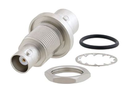 AUTOMATC, AMPHENOL BNC to C BULKHEAD FEMALE to FEMALE COUPLER SPLICE, PANEL MOUNT