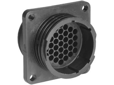 AMP 37 Pin Panel Mount CPC PLUG CIRCULAR PLASTIC CONNECTOR W21