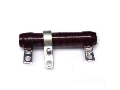 100 OHM 10W HOLLOW CORE POWER WIREWOUND RESISTOR ADJUSTABLE OHMITE MALLOR