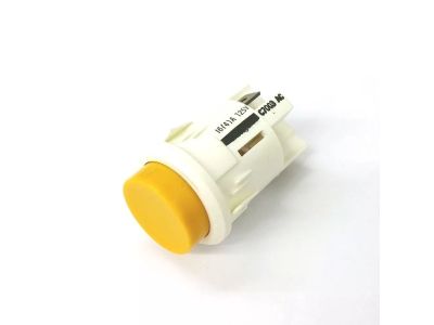 Arcolectric C7003ACWA2 SPST ON-OFF Push on Push off, 125V Lighted Yellow Pushbutton Switch 16A, W21