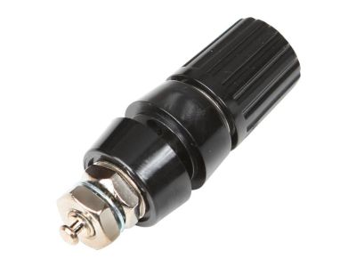 Abbatron / HH Smith 799-103 Connector Binding Post Banana Jack Panel Mount Black, W26