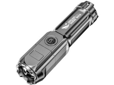 Smiling Shark Rechargeable LED Flashlight