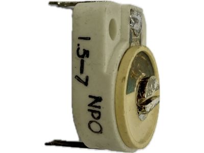 CRL Centralab VARIABLE COMPRESSION TRIMMER CAPACITOR, 1.5PF TO 7PF,