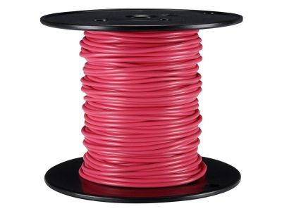 100ft roll, 22ga Red, AWG Size 22 Conductor Stranding 7/30 No. of Strands 7, 125 Degree C, WM878/14-22BX07-2, HP5-L-BFB-2, Hook Up Wire