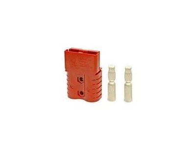 ANDERSON POWER POLE SB CONNECTOR SB120 RED 120AMP #4 AWG HOUSING AND 2 CONTACTS 6810G3 1319G4 SMH
