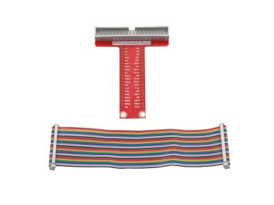 T GPIO Breakout Expansion Board +40Pin Cable For Raspberry Pi B+ 3 2