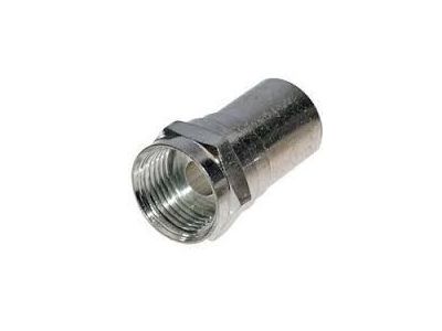 F MALE CRIMP RG6 SMOOTH, RG6WR, F-56P