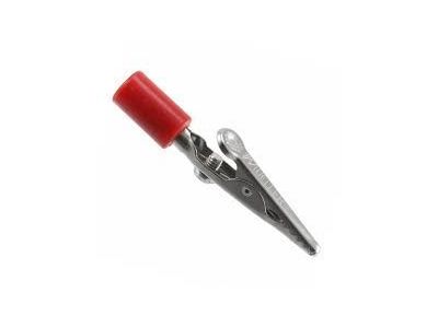 60 CLIP Red Alligator Steel Clip Acetate Handle & Screw - 10 Amp 60HS