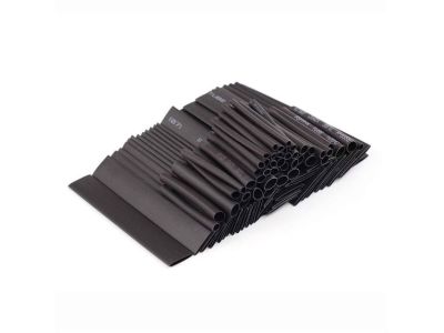 Black Heat Shrink Tubing Kit / Grab Bag, Misc, Assortment, Variety.