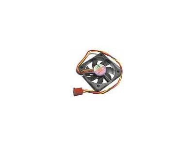 Master Cool 12VDC FAN, 1.6W 50mm Square x 10mm, Three wire fan for tach, Used Surplus, Ball Bearing, These are an excellent equivalent to the hard to find, 3 wire, Sunon KD1205PFB1