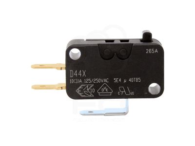 MICRO SWITCH, 10A 250V, (ON) - ON, Momentary(), SPDT, .187 Inch TERMINALS, Cherry D44X, ENEC,