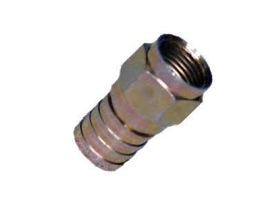 F CONNECTOR RG56 BRASS F56ALM