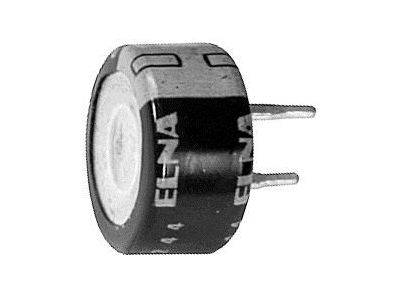 .1F Farad 5.5V Super Capacitor, Memory Backup Dynacap Ultracapacitor, 15mm x 8mm tall