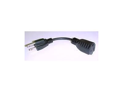 8 inch 1-JACK POWER STRIP SAVER EXTENSION AC CORD ADAPTER AX1