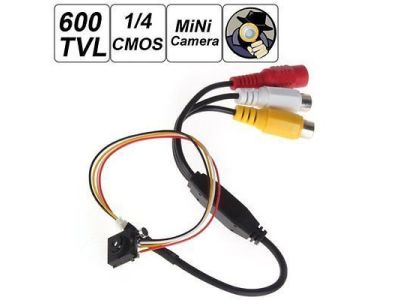 Mini Smallest 600TVL 500MP Analog HD Micro Pinhole CCTV Camera