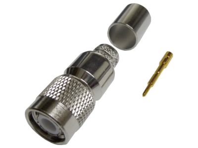 AMPHENOL CONNEX TNC MALE CRIMP LMR400, BELDEN 7810A, 8214, 9913,
