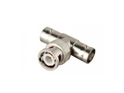 1 BNC MALE TO 2 BNC FEMALE T ADAPTOR, SPLITTER