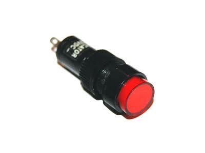10mm LED MINITURE ROUND RED PANEL LIGHT