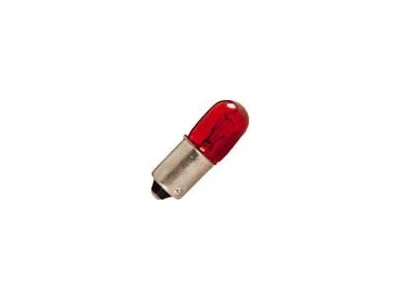 313R LAMP 28V .17A T-3 1/4 MINIATURE BAYONET RED M6363/9-2R